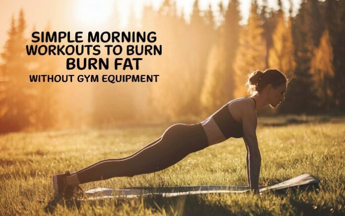 Simple Morning Workouts to Burn Fat Without Gym Equipment